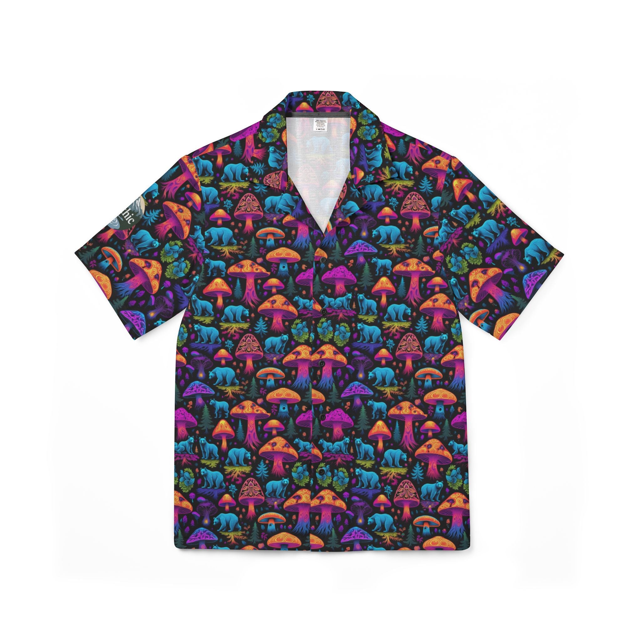 Glowing Bears Short Sleeve Hiking Shirt