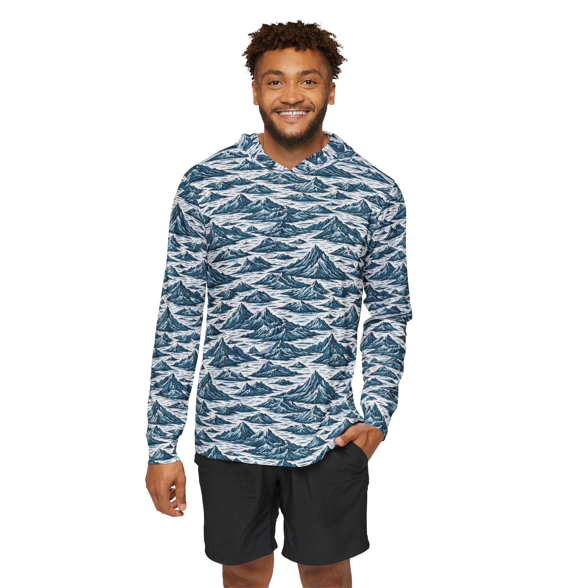 Mountain Waves Sun Hoodie