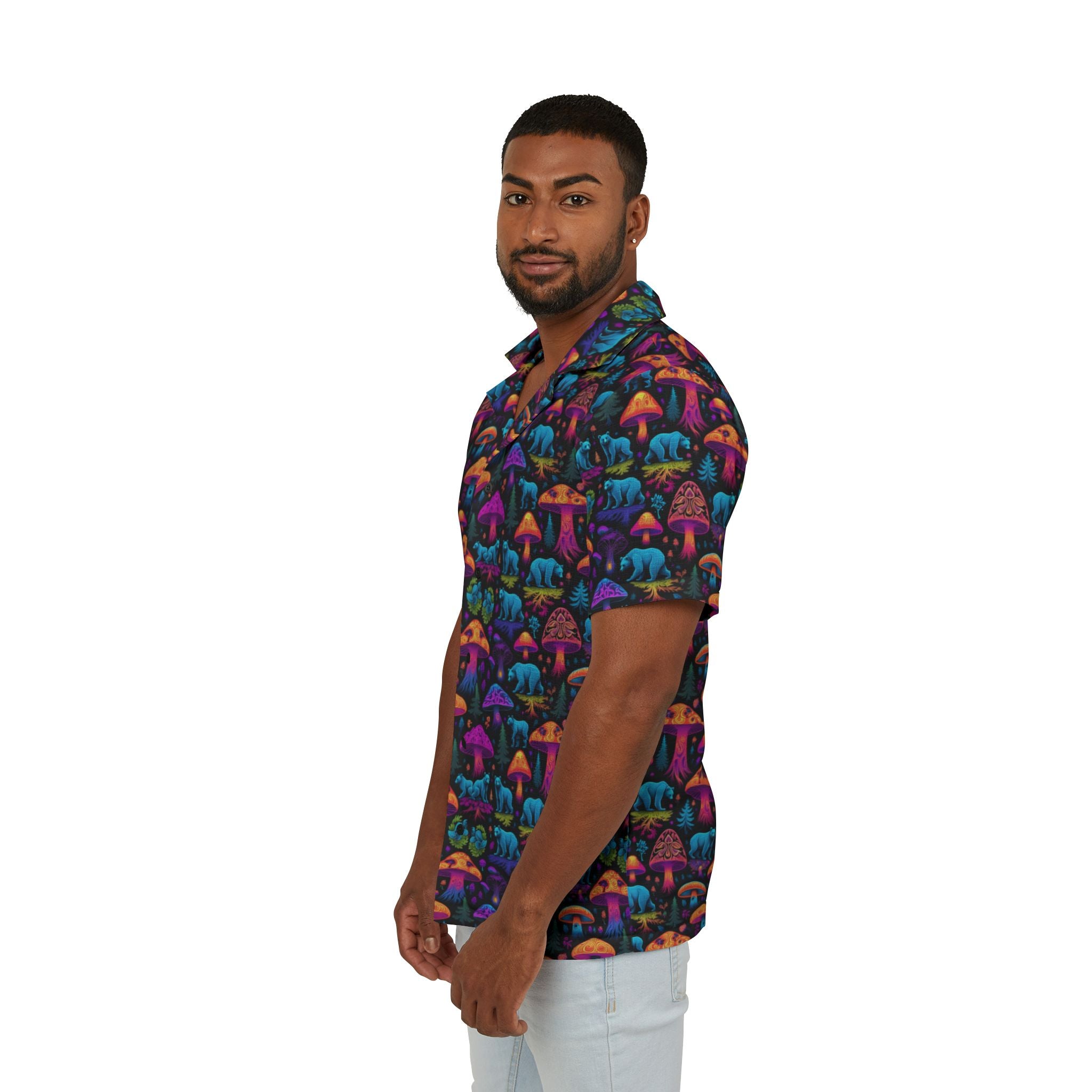 Glowing Bears Short Sleeve Hiking Shirt