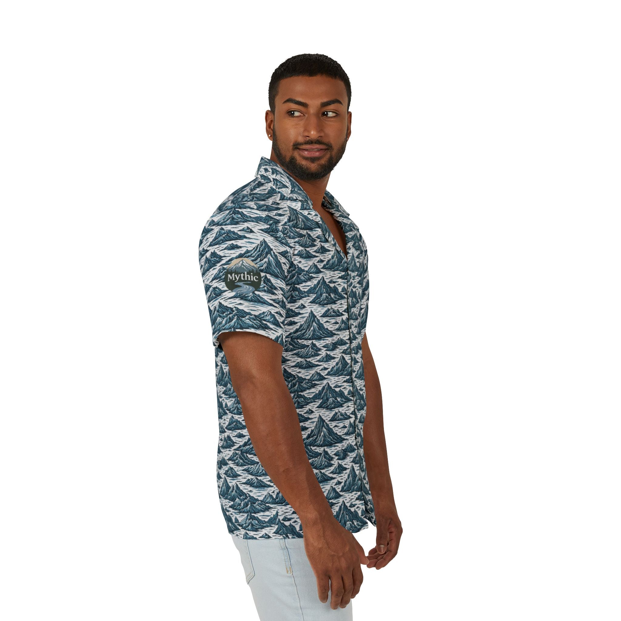 Mountain Waves Short Sleeve Hiking Shirt