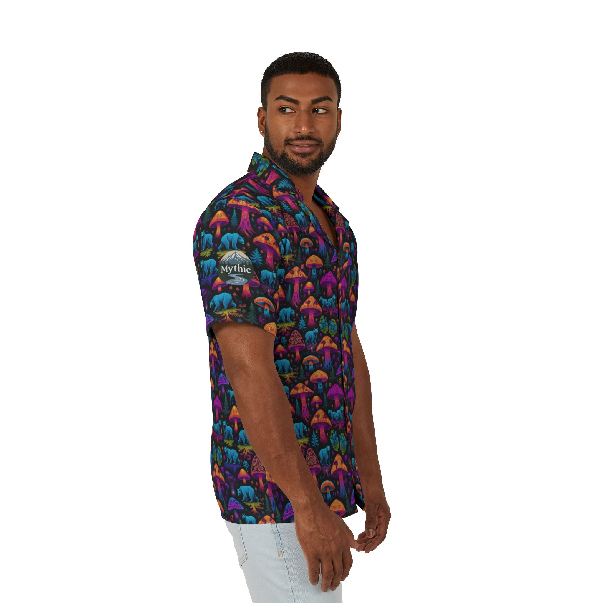 Glowing Bears Short Sleeve Hiking Shirt