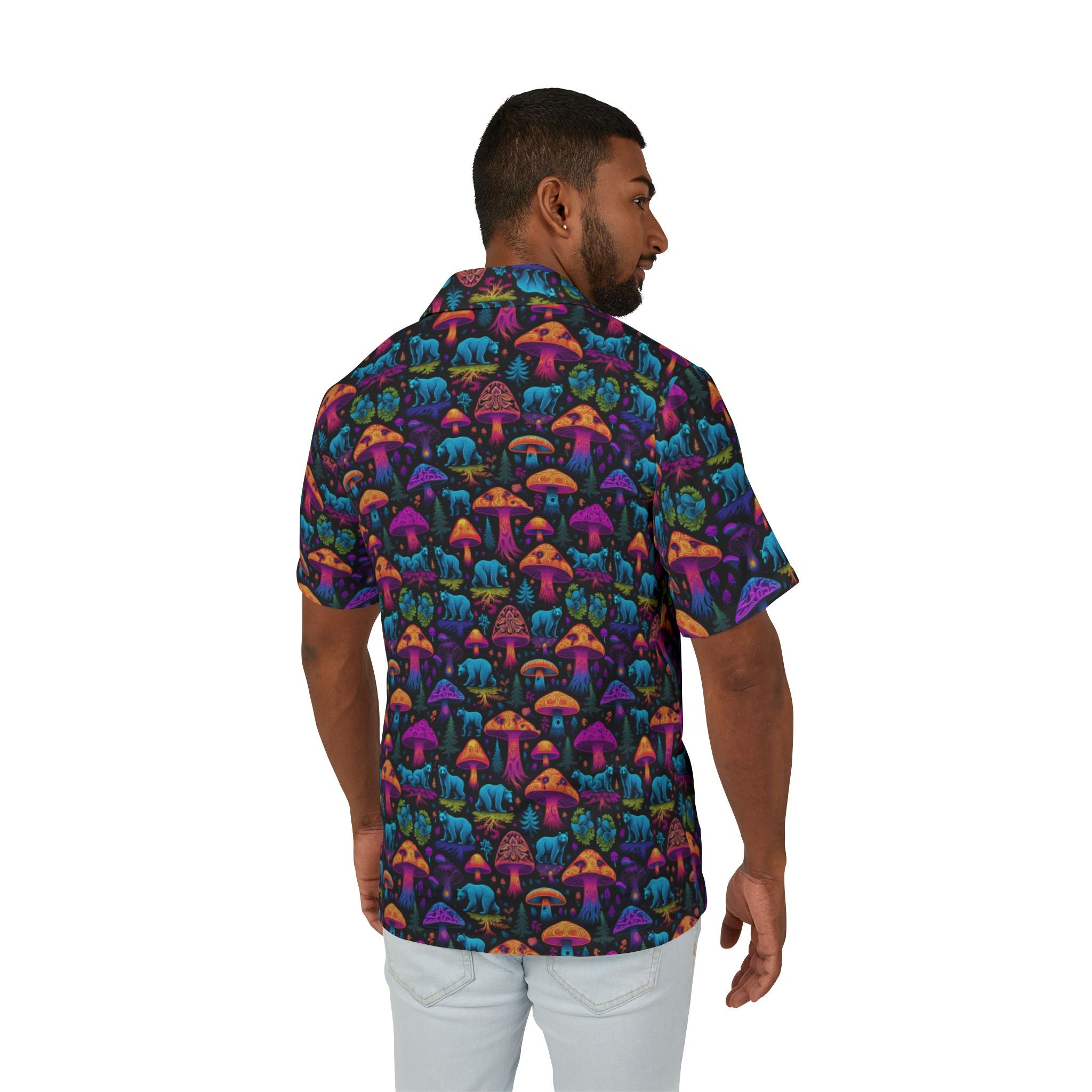 Glowing Bears Short Sleeve Hiking Shirt