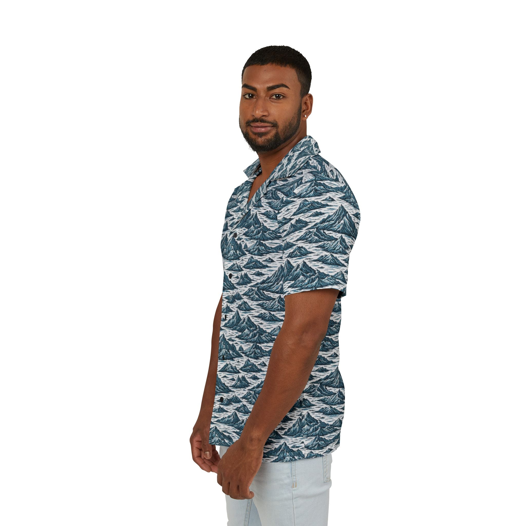Mountain Waves Short Sleeve Hiking Shirt